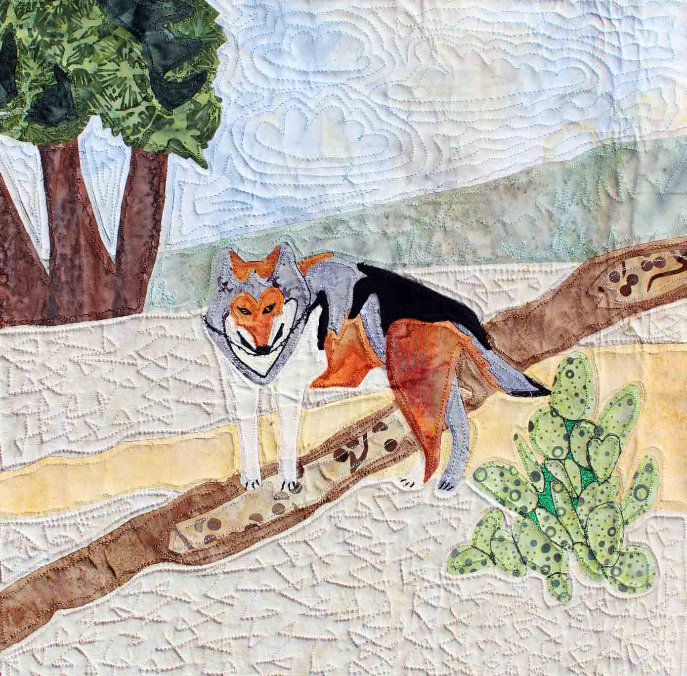Mexican Gray Wolf Quilt Pattern Download - Raspberry Lane Crafts