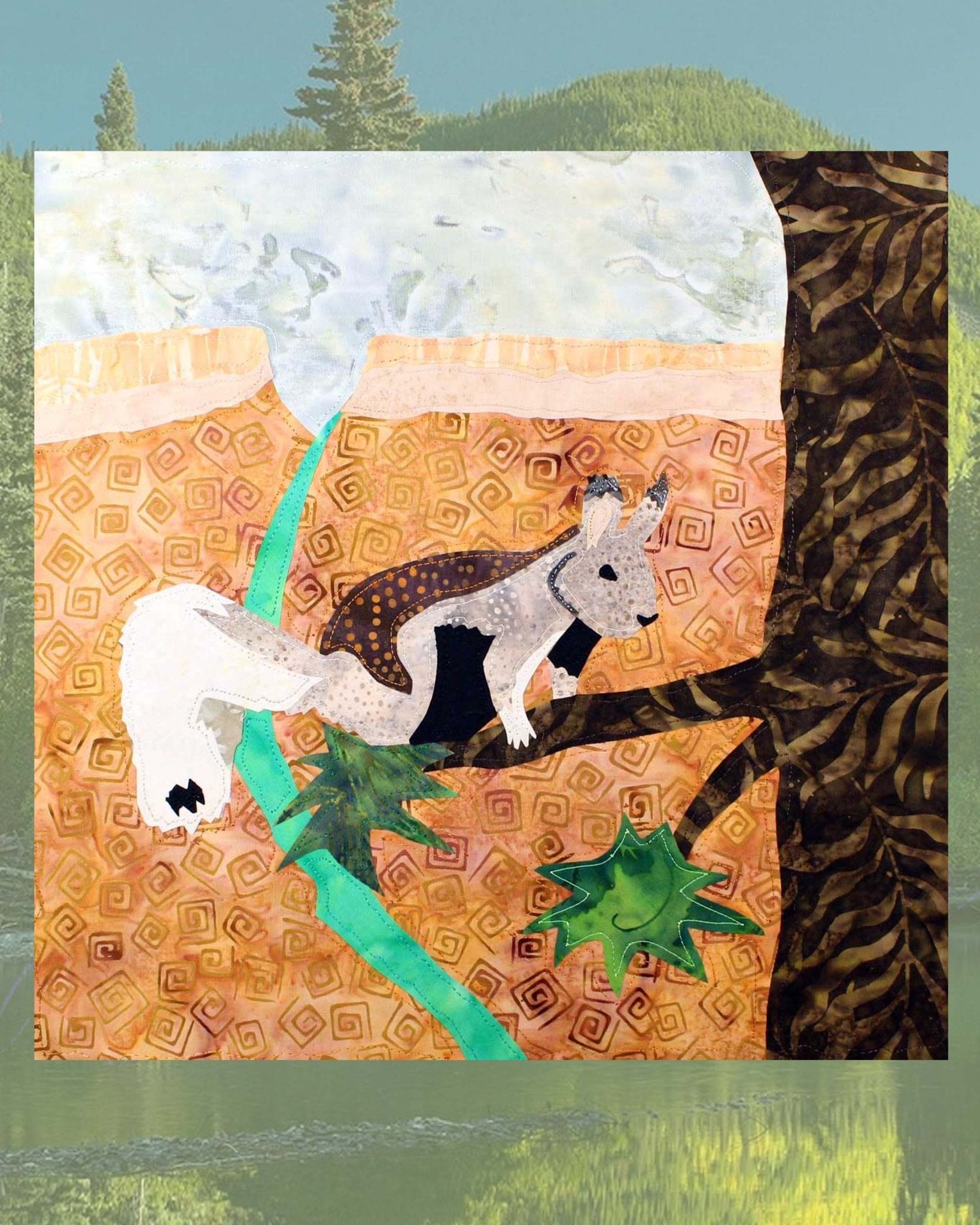 Mountain Habitat Quilt Book Download - Raspberry Lane Crafts