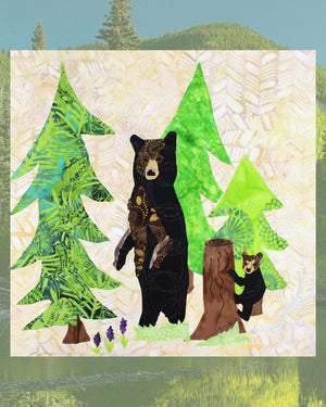 Mountain Habitat Quilt Book Download - Raspberry Lane Crafts