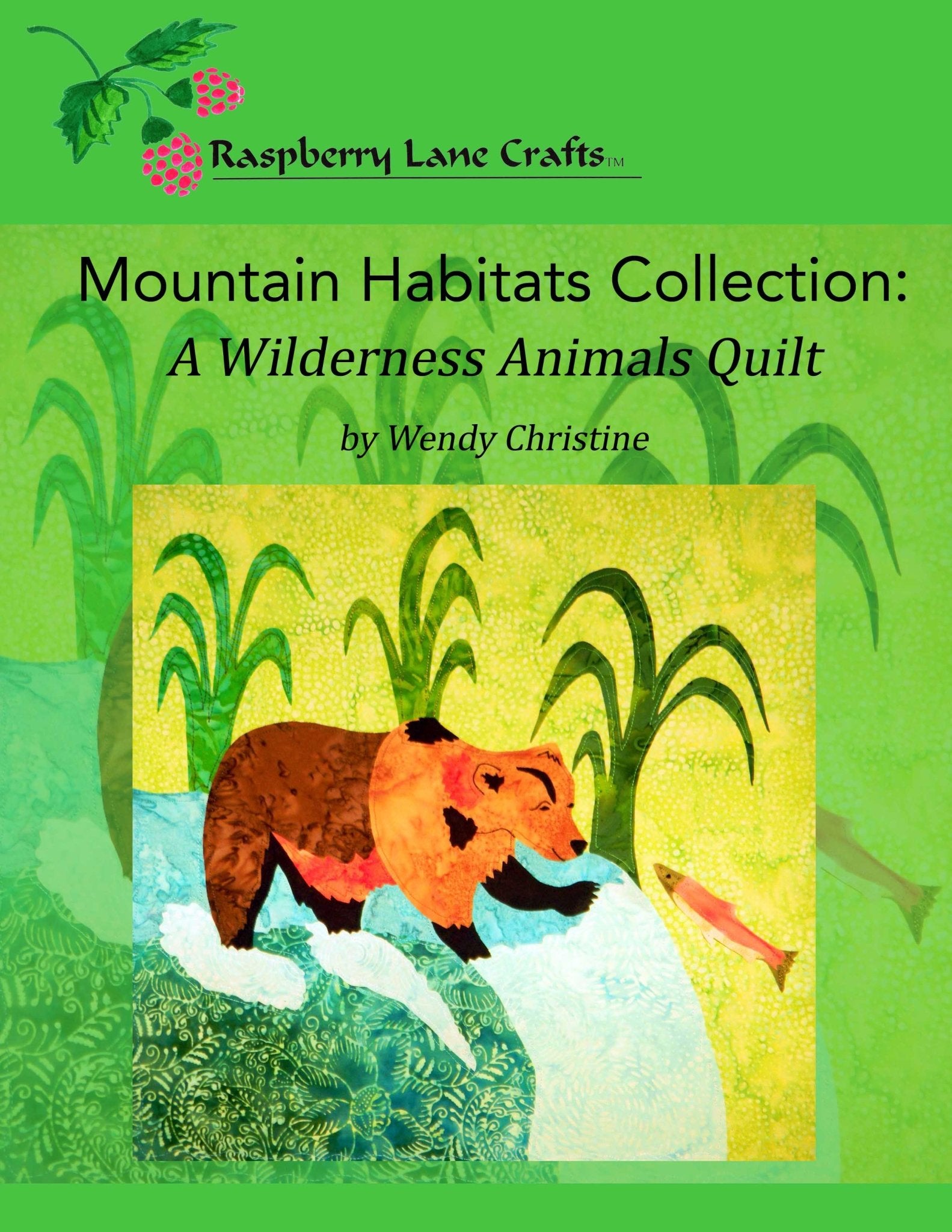 Mountain Habitat Quilt Book Download - Raspberry Lane Crafts