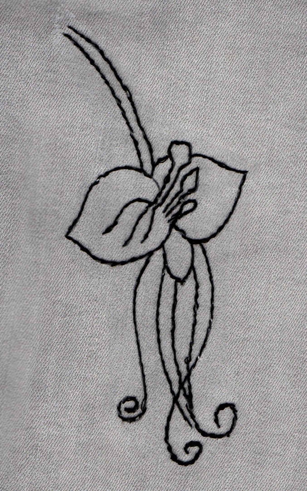 Orchid Fragrance Embroidery Pattern Download - Raspberry Lane Crafts