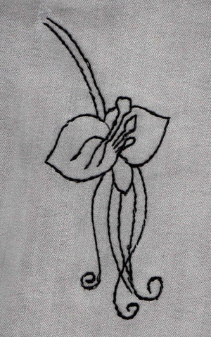 Orchid Fragrance Embroidery Pattern Download - Raspberry Lane Crafts