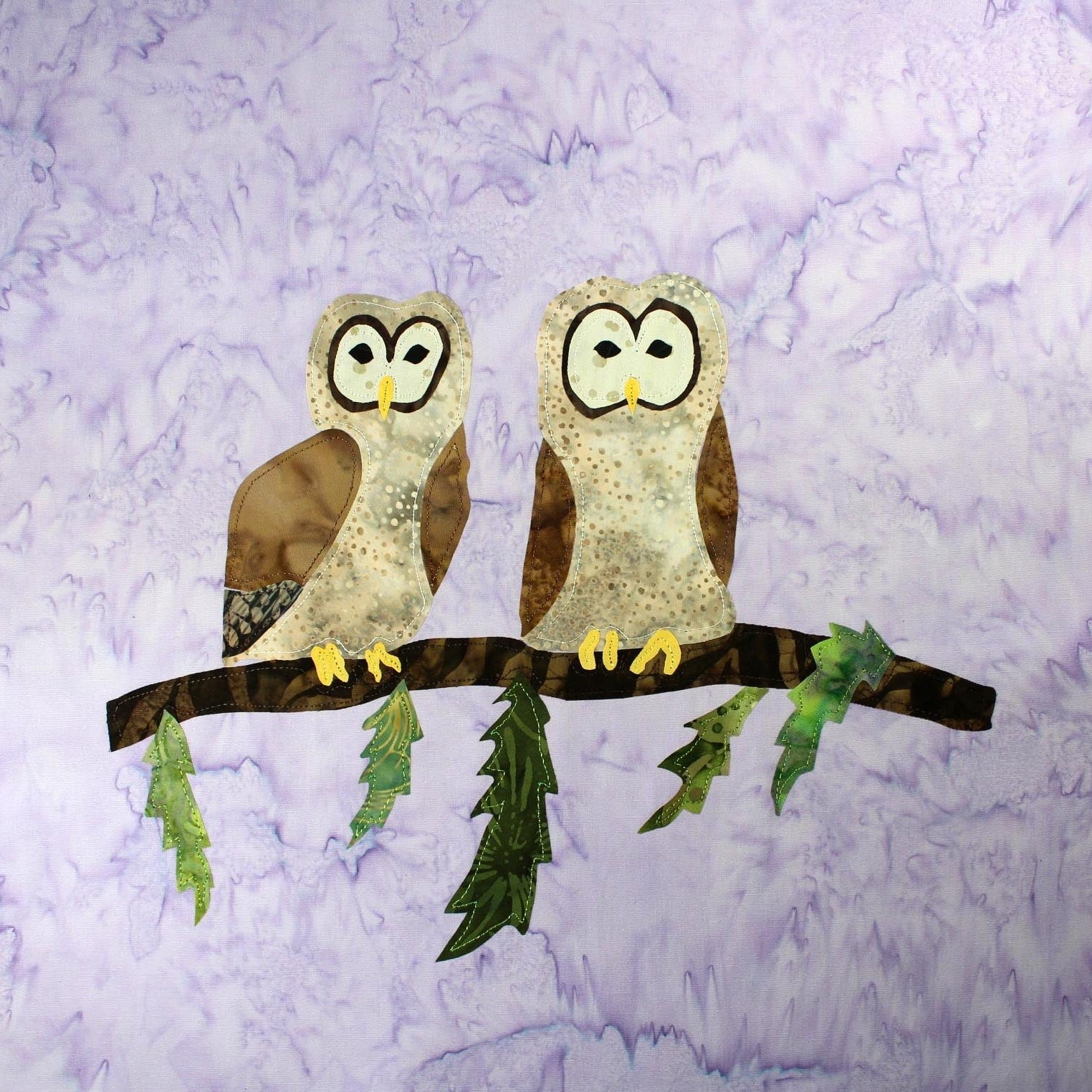 Owlets on a Branch Quilt Pattern Download - Raspberry Lane Crafts