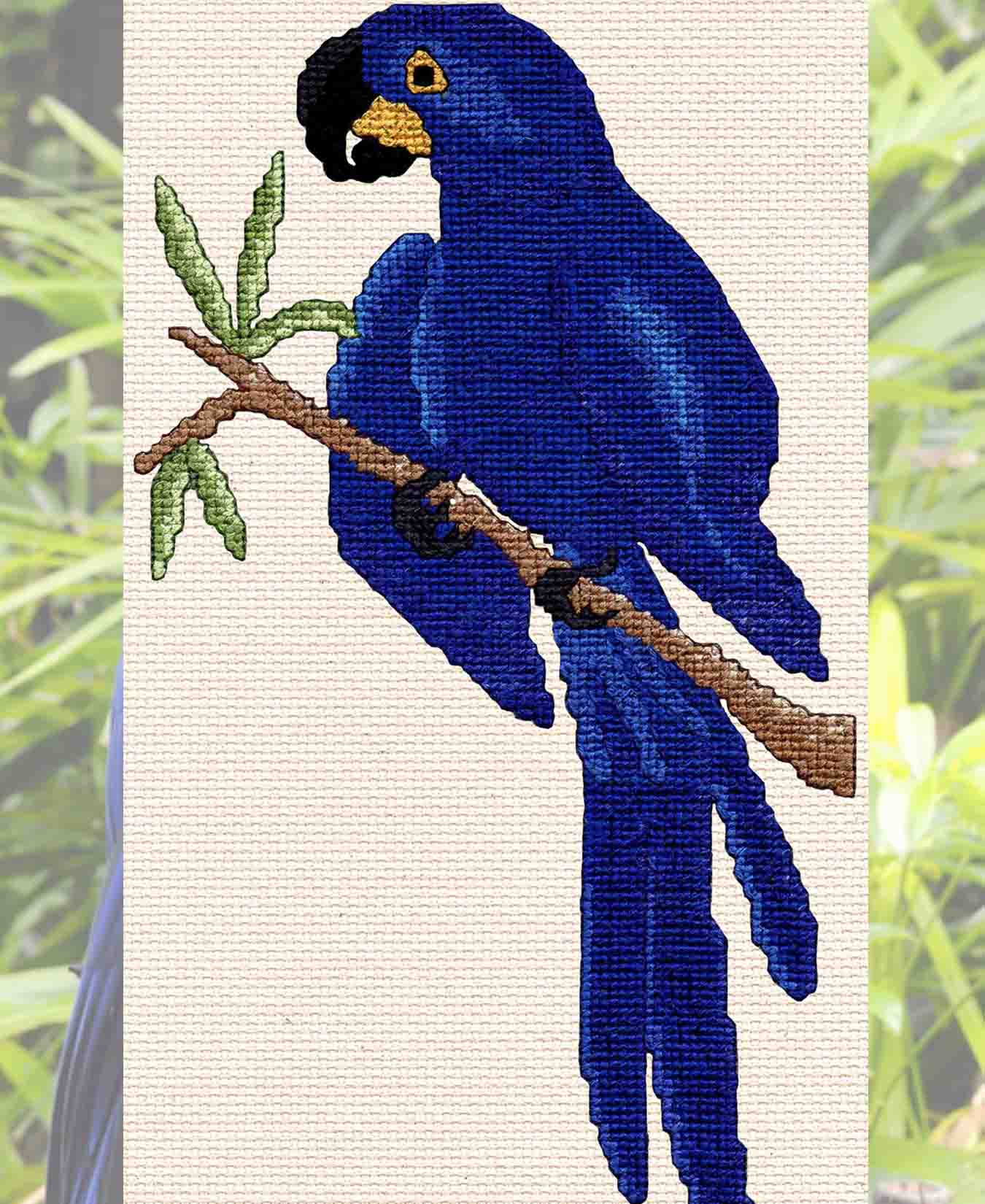 Parrots Cross Stitch Book Download - Raspberry Lane Crafts
