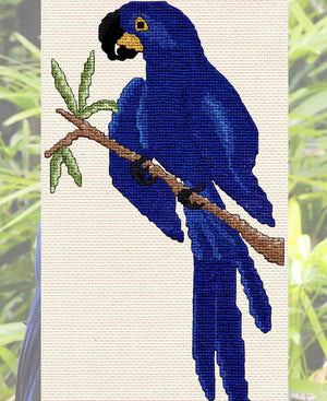 Parrots Cross Stitch Book Download - Raspberry Lane Crafts