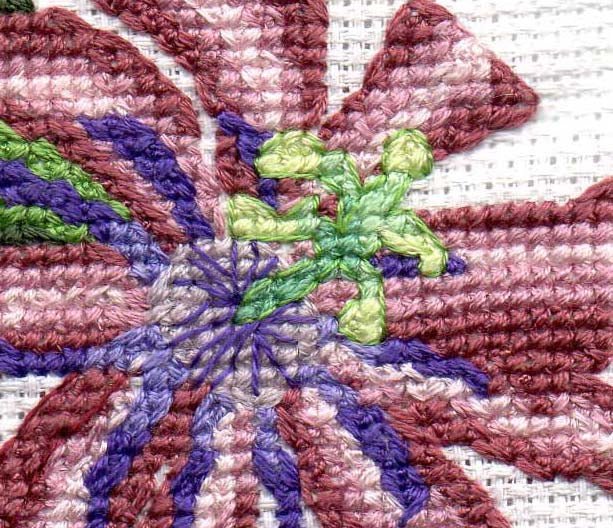 Passion Flower Cross Stitch Pattern Download - Raspberry Lane Crafts