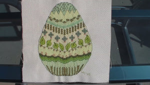 Limerick Egg Cross Stitch (PDF Pattern)