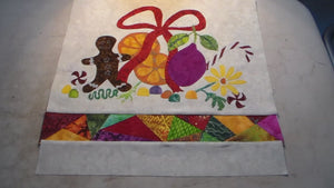Sugared Plum with Stained Glass Quilt (PDF Pattern)