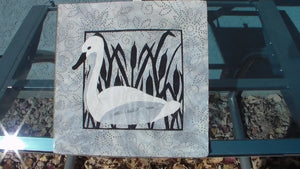Swan in the Reeds Quilt (PDF Pattern)
