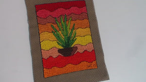 Yucca Pot Cross Stitch (PDF Pattern)