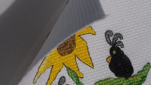 Crowflower Cross Stitch (PDF Pattern)