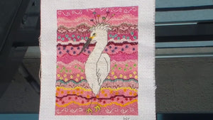 Brane Crane Cross Stitch (PDF Pattern)