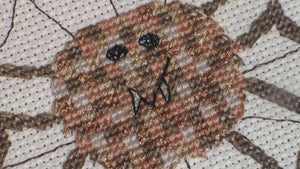 Spider in Web Cross Stitch (PDF Pattern)