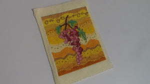 Rosanella Grapes Cross Stitch (PDF Pattern)