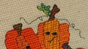 In the Pumpkin Patch Cross Stitch (PDF Pattern)