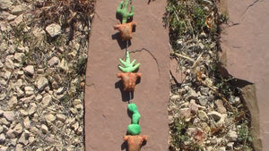 Cactus in Clay Pots Mobile (PDF Pattern)