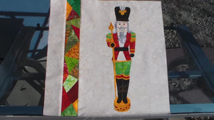 The Nutcracker with Stained Glass Quilt (PDF Pattern)