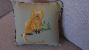 Golden Lion Tamarin Cross Stitch (PDF Pattern)