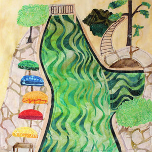 San Antonio Riverwalk Quilt Pattern Download - Raspberry Lane Crafts