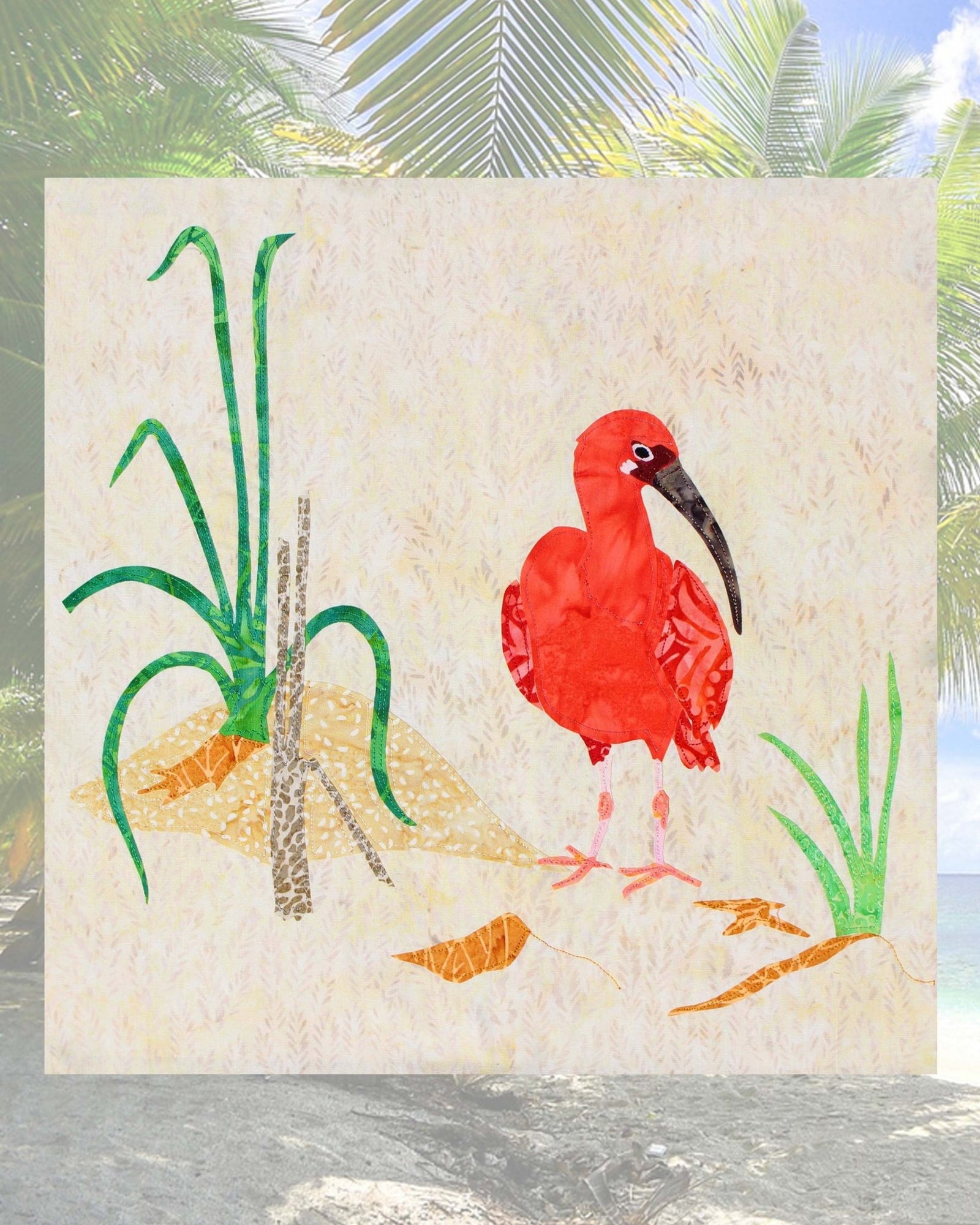 Scarlet Ibis Quilt Pattern Download - Raspberry Lane Crafts