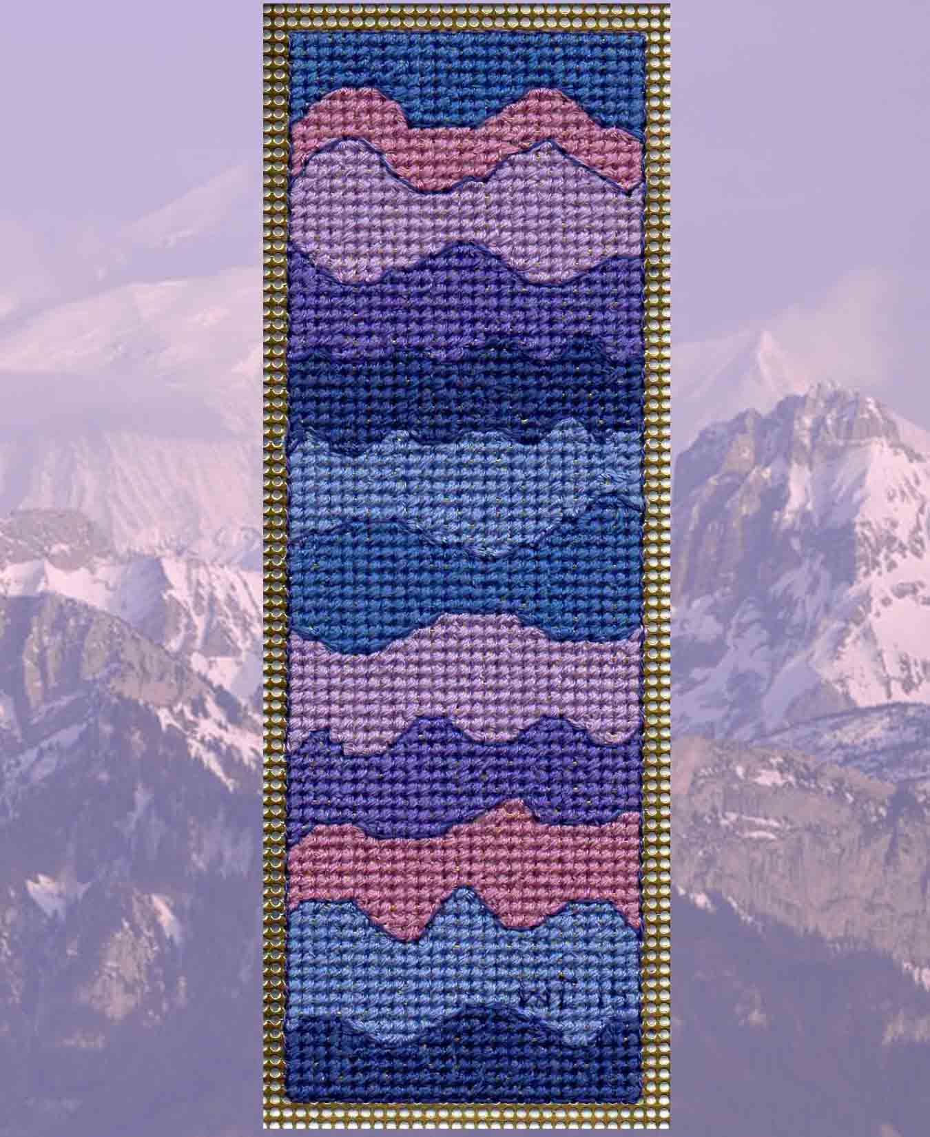 Sea to Garden Bookmarks Cross Stitch Pattern Download - Raspberry Lane Crafts