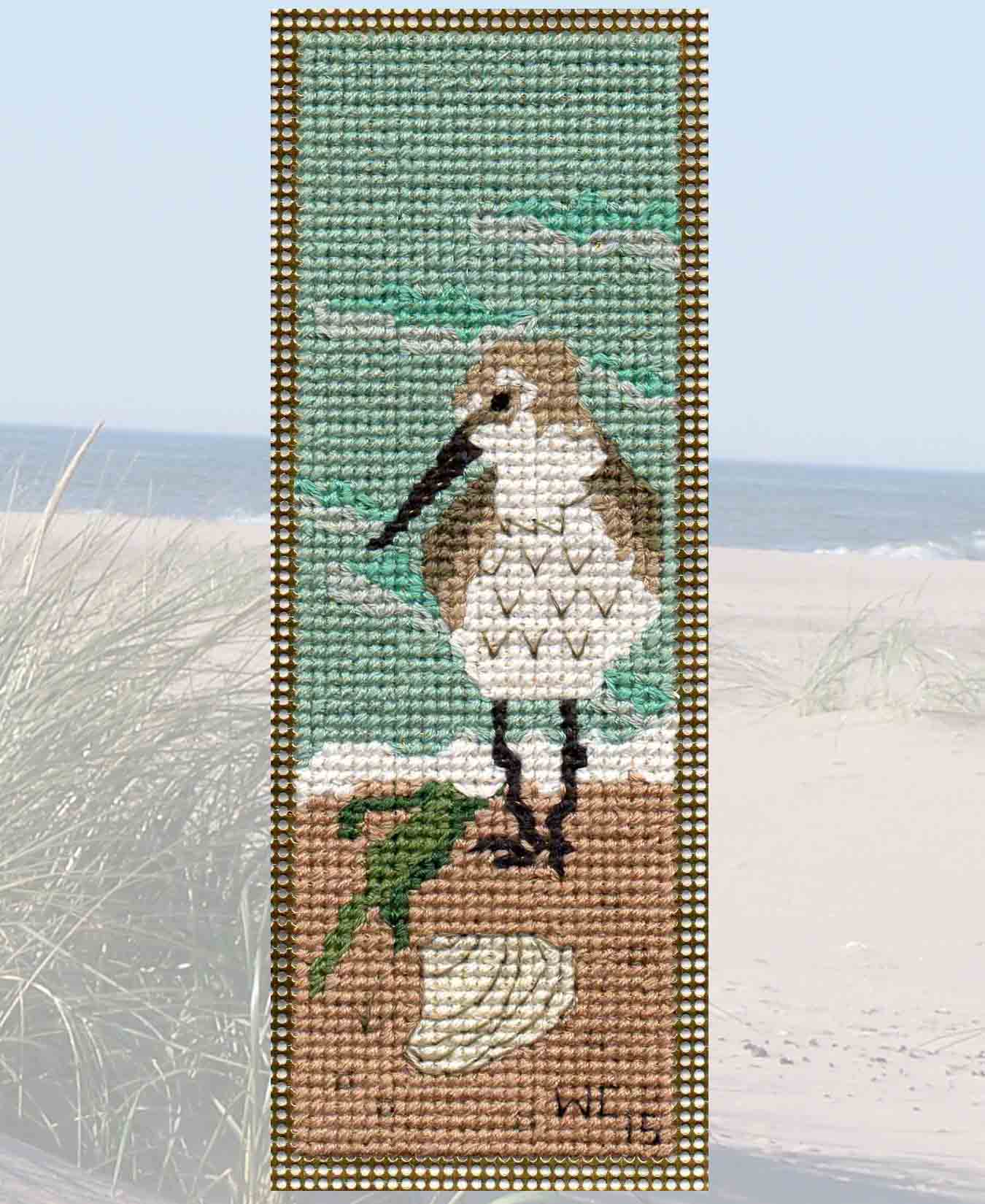 Sea to Garden Bookmarks Cross Stitch Pattern Download - Raspberry Lane Crafts