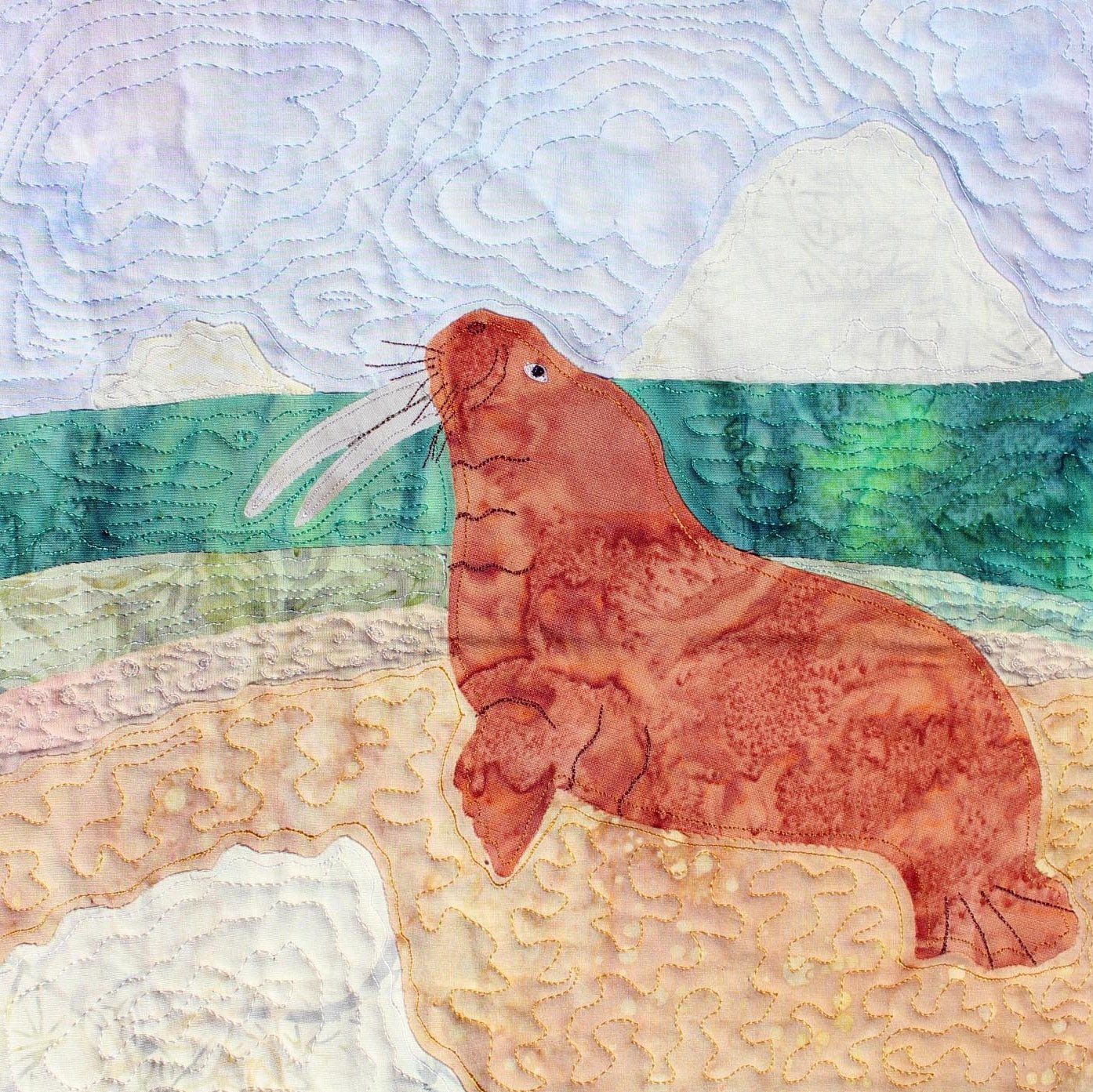 Seashore of the Walrus Quilt Pattern Download - Raspberry Lane Crafts