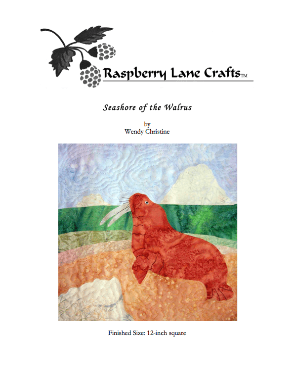 Seashore of the Walrus Quilt Pattern Download - Raspberry Lane Crafts