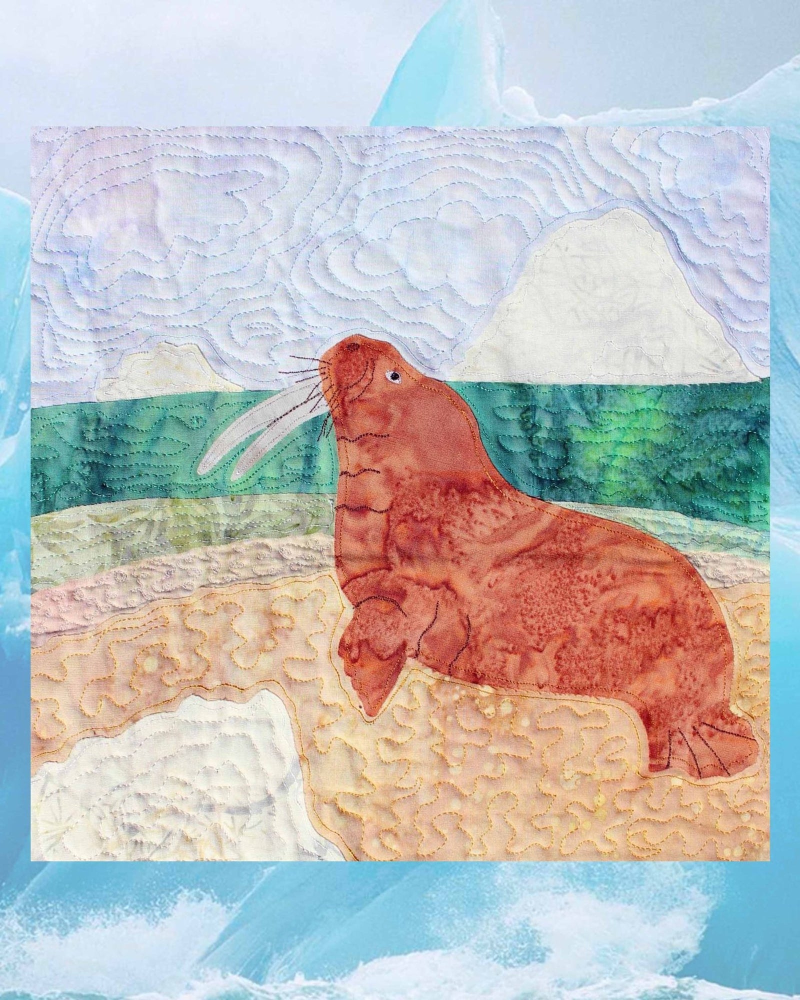 Seashore of the Walrus Quilt Pattern Download - Raspberry Lane Crafts