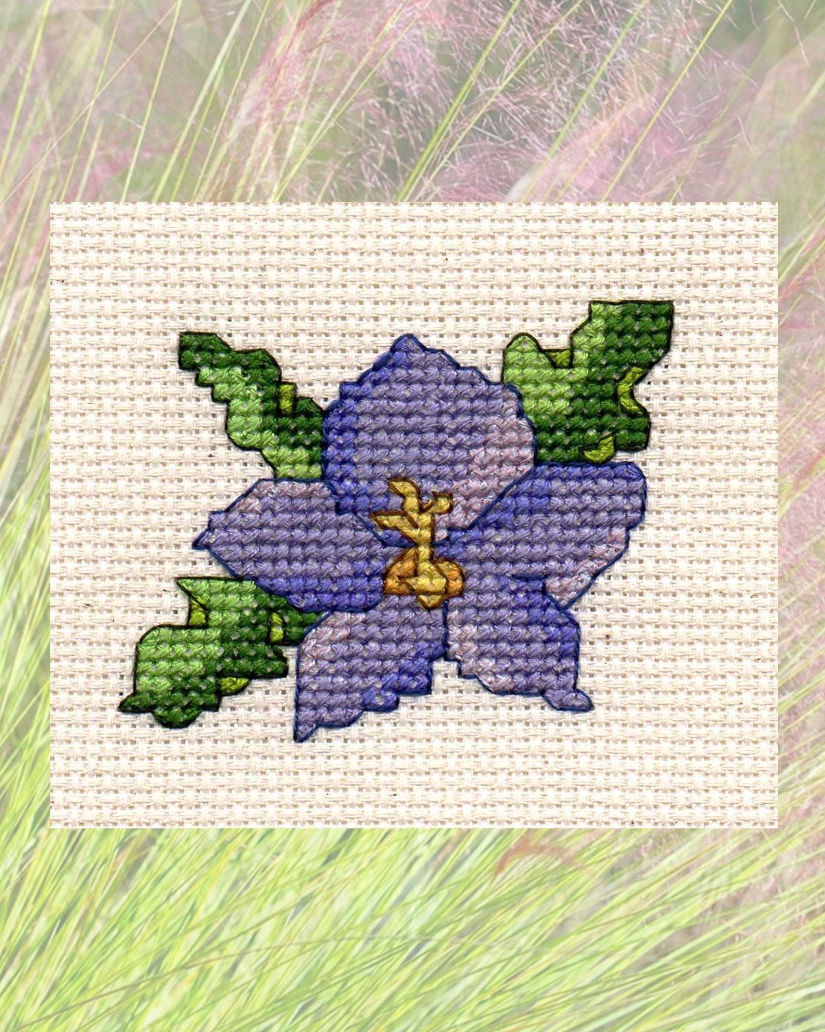 Simple Flowers Cross Stitch Collection Download - Raspberry Lane Crafts