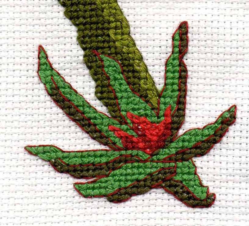 Spix's Macaw Cross Stitch Pattern Download - Raspberry Lane Crafts