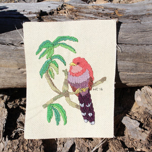 Squirrel Cuckoo Cross Stitch Pattern Download - Raspberry Lane Crafts