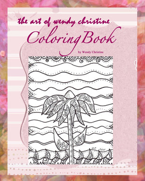 The Art of Wendy Christine Coloring Book features 28 outlines of Wendy's artwork for you to color with pencils, crayons or other artistic colors.  Such hours of fun.  No shipping cost.  This is a digital file so just print out which pages to color!  Thank you for supporting artists!