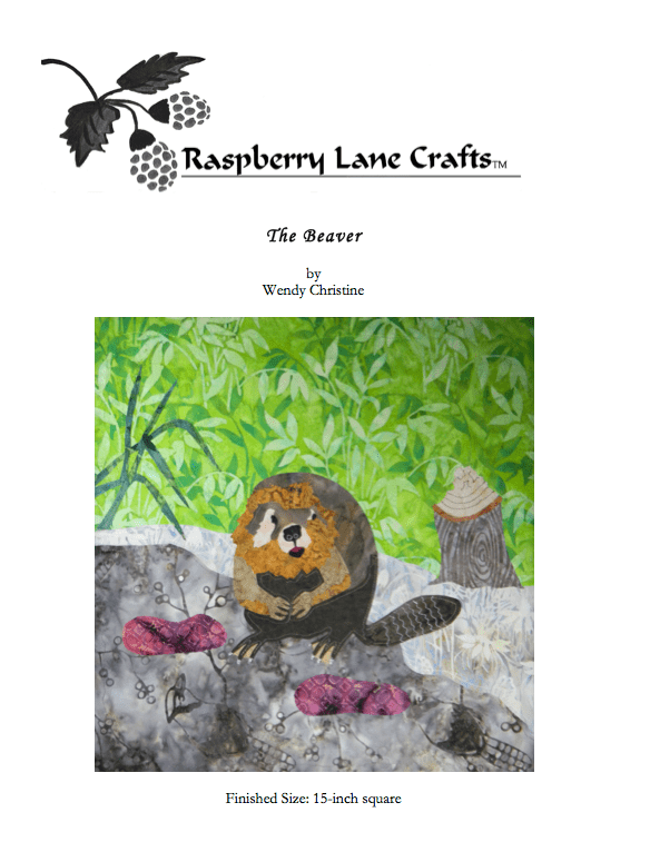 The Beaver Quilt Pattern Download - Raspberry Lane Crafts