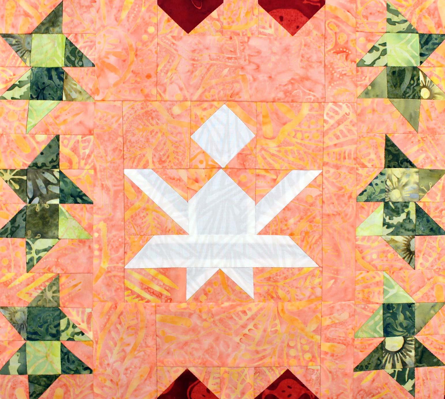The Holly and the Angels Quilt Pattern Download - Raspberry Lane Crafts