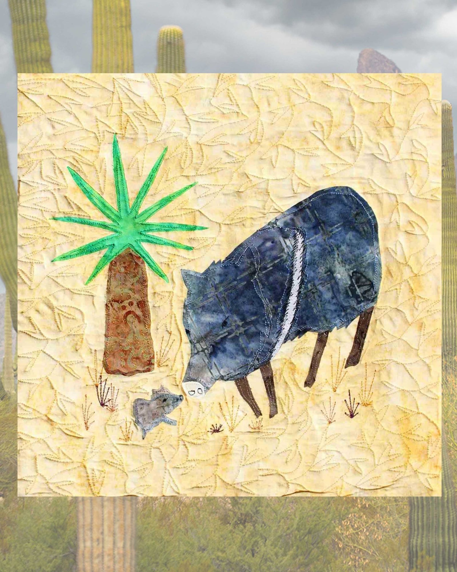 The Peccaries Quilt Pattern Download - Raspberry Lane Crafts