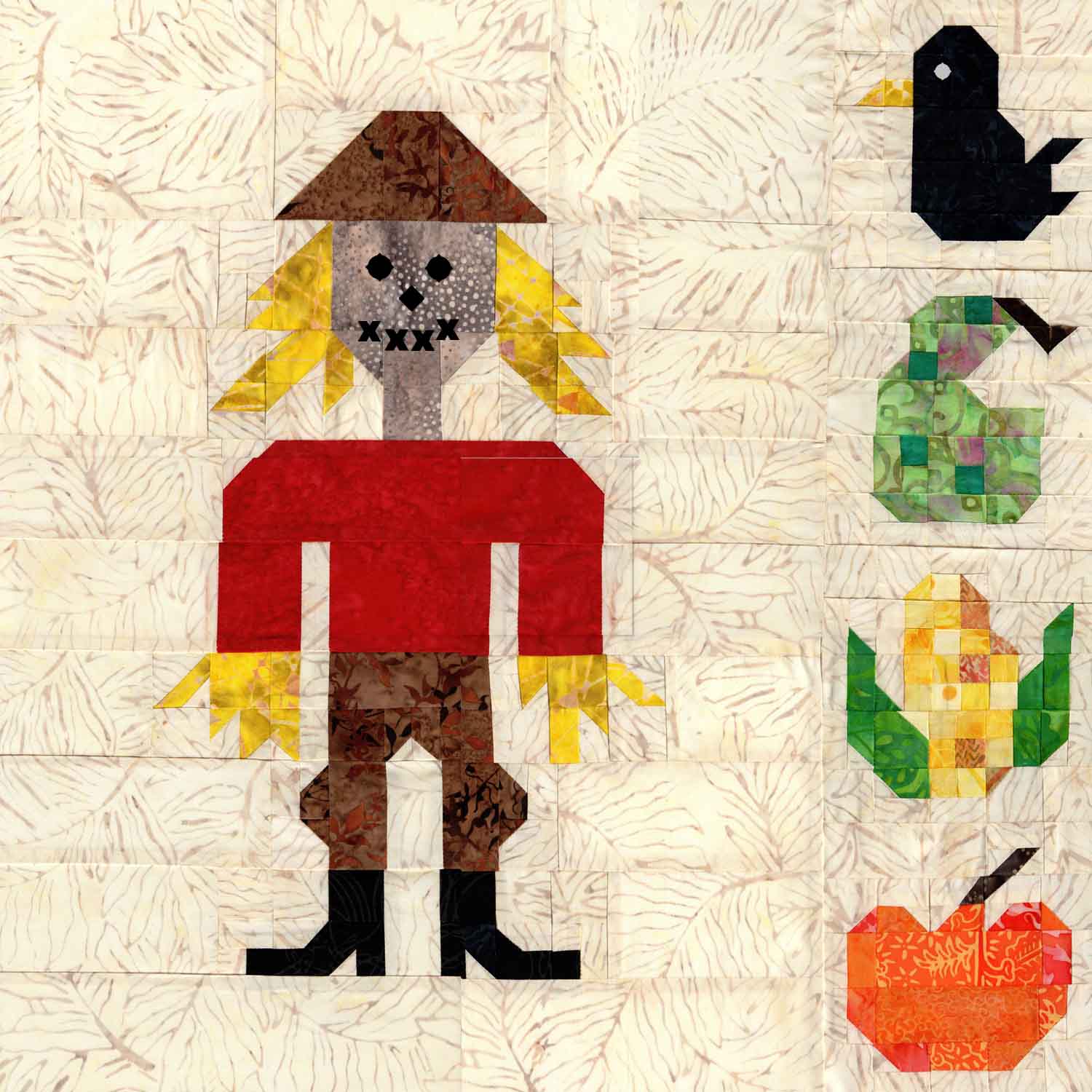The Scarecrow Quilt Pattern Download - Raspberry Lane Crafts