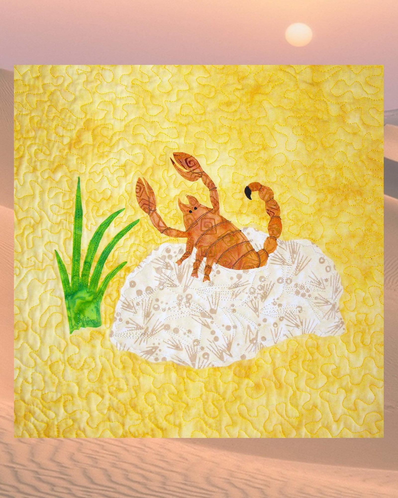 The Scorpion Quilt Pattern Download - Raspberry Lane Crafts