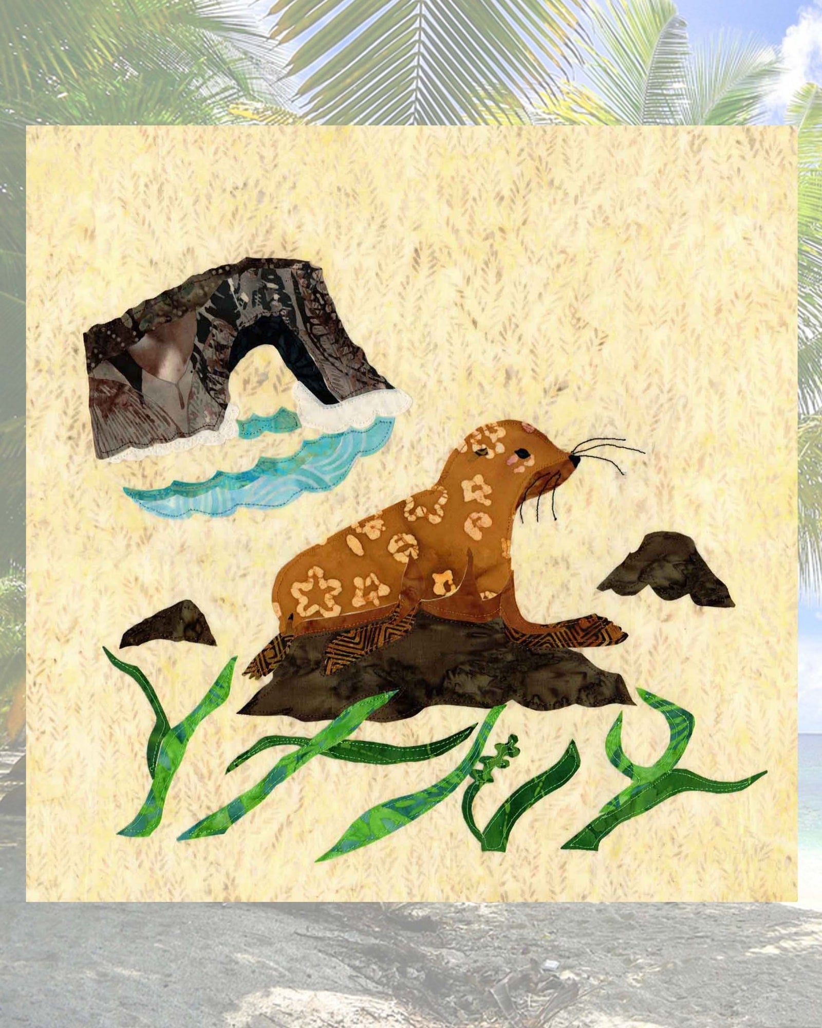 The Sea Lion Quilt Pattern Download - Raspberry Lane Crafts
