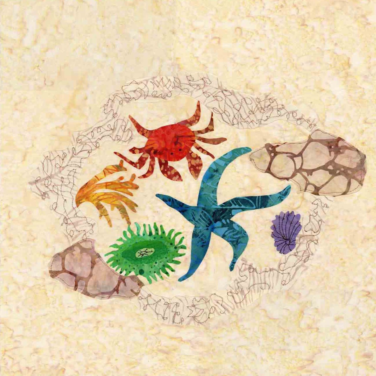 The Tidal Pool Quilt Pattern Download - Raspberry Lane Crafts