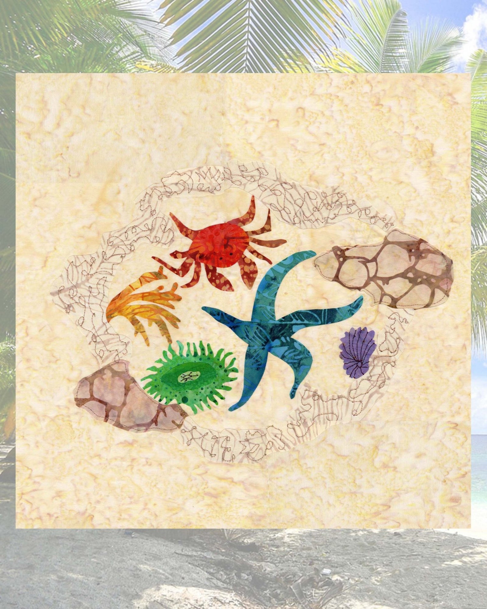 The Tidal Pool Quilt Pattern Download - Raspberry Lane Crafts