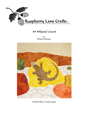 The Whiptail Lizard Quilt Pattern Download - Raspberry Lane Crafts