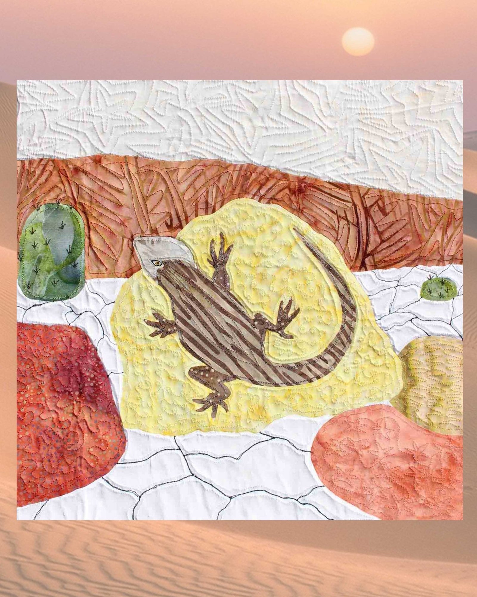 The Whiptail Lizard Quilt Pattern Download - Raspberry Lane Crafts