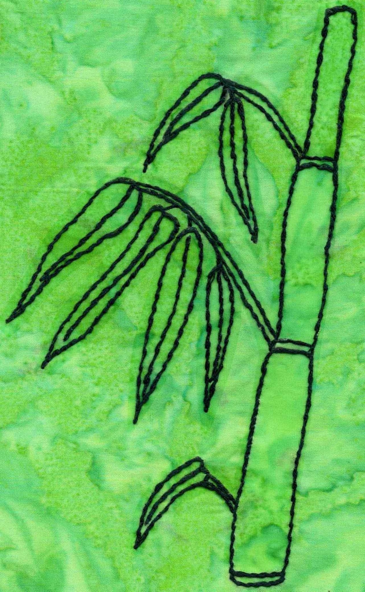 Verdant Leaves Embroidery Pattern Download - Raspberry Lane Crafts
